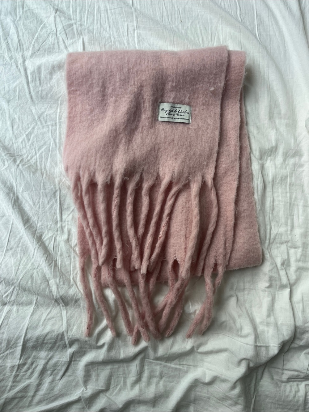 Pink Winter Scarf